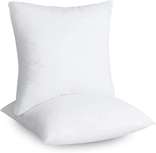 Utopia Bedding Throw Pillows Insert (Pack of 2, White) - 20 x 26 Inches Bed  and Couch Pillows - Indoor Decorative Pillows
