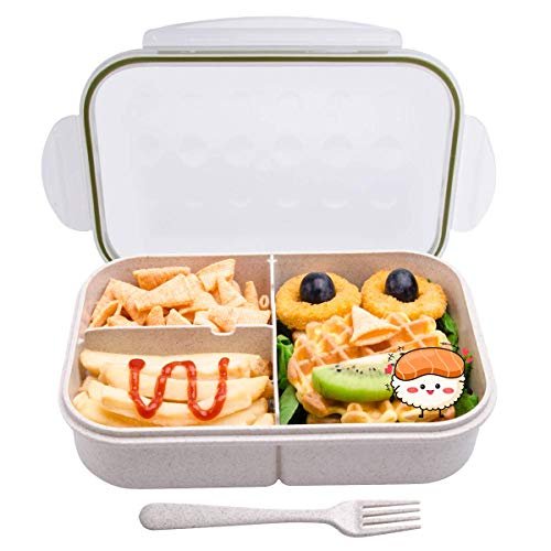 MISS BIG Lunch Box,Bento Box Adults,Lunch Containers for Adults,Salad  Container for Lunch,Leak Proof,No BPAs & No Chemical Dyes,Dishwasher and