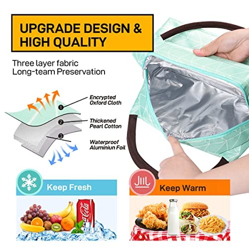 Meal Prep Insulated Lunch Bag for Men