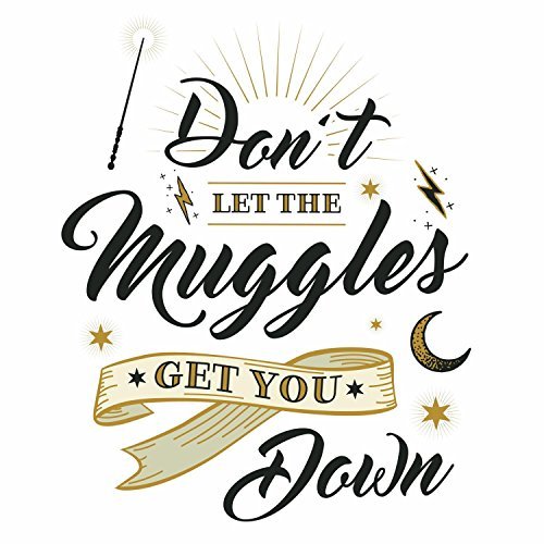 RoomMates RMK3608GM Harry Potter Muggles Quote Peel and Stick Giant Wall  Decals - Imported Products from USA - iBhejo