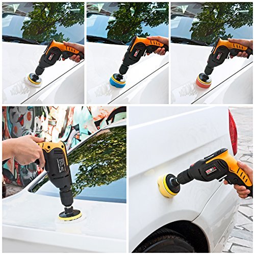 Car Foam Drill Polishing Pad Kit