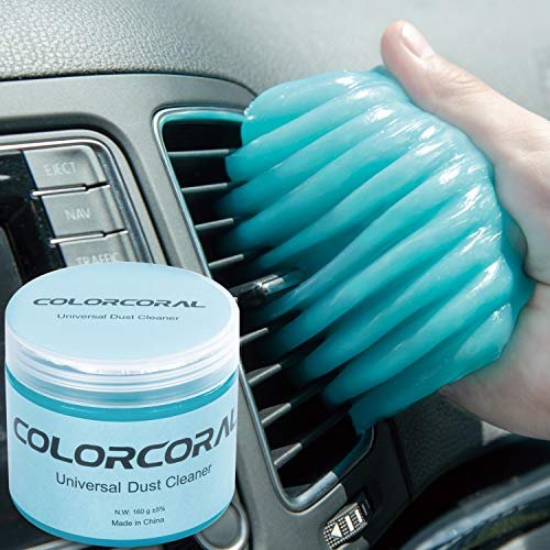 com ColorCoral Cleaning Gel Universal Gel Cleaner for Car Vent  Keyboard Auto Cleaning Putty 