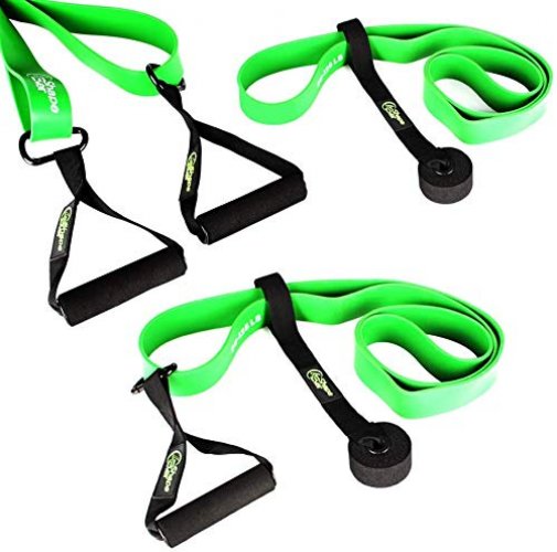 4Evershape Resistance Bands Handles Upgraded Grip Wide Design