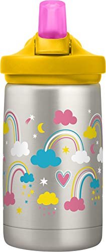 CamelBak Eddy+ 14oz Kids' Tritan Renew Water Bottle - Rainbow Love