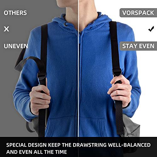 Vorspack Drawstring Backpack Water 