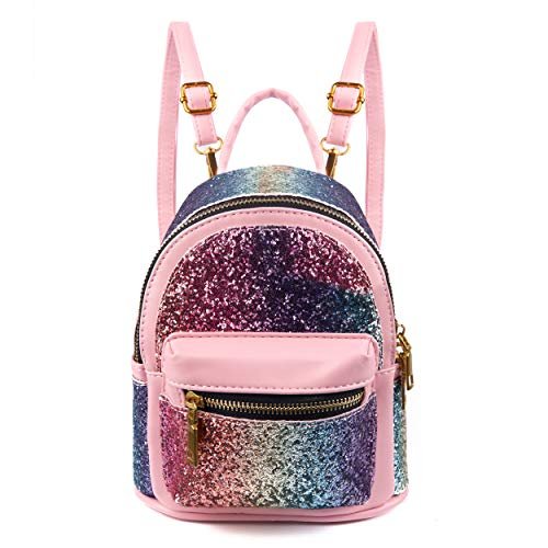 Girls Cute Mini Backpack Purse Fashion School Bags PU Leather Casual  Backpack for Teens Women Pink
