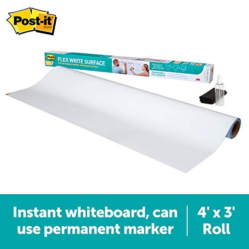 Buy Post-It Dry-Erase Surface White Film Roll