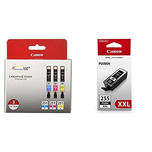 Canon Cli-251Xl 3 Color Multi Pack Compatible To Mg6320, Ip7220
