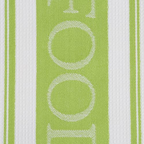DII Assorted Lime Foodie Dishtowel and Dishcloth (Set of 5)