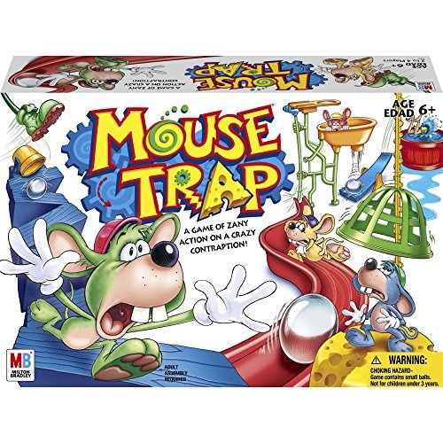  Hasbro Gaming Mouse Trap Kids Board Game, Family Board Games  for Kids, Kids Games for 2-4 Players, Family Games, Kids Gifts, Ages 6 and  Up ( Exclusive) : Toys & Games