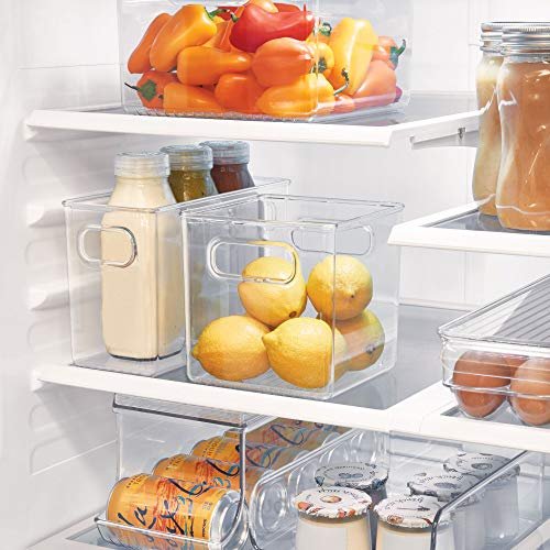  iDesign Plastic Storage Handles for Kitchen, Fridge