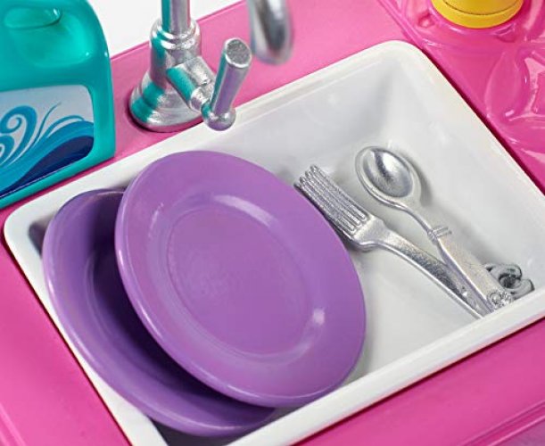 Barbie best sale dishwasher playset