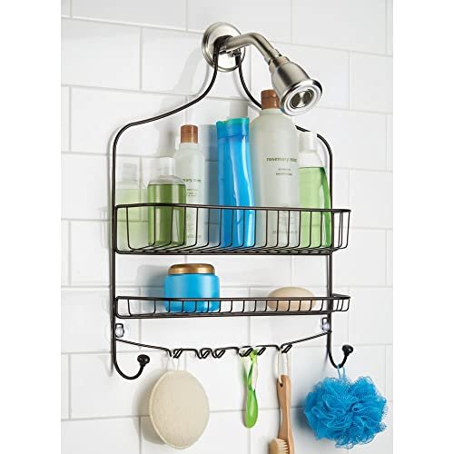 Mdesign Metal Wire Kitchen Sink Storage Caddy, Soap / Sponge