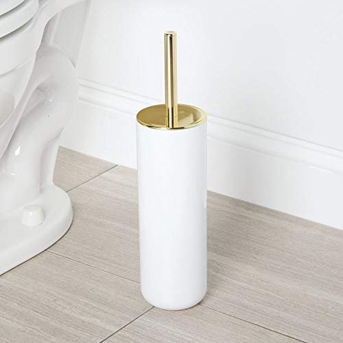 STAINLESS STEEL PLASTIC CERAMIC TOILET BRUSH AND HOLDER FREE STANDING  BATHROOM