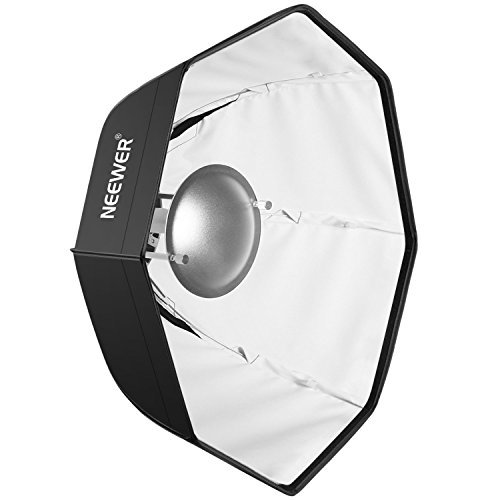 Neewer Photo Studio 24 inches/60 Centimeters Beauty Dish and Octagonal  Softbox Combination with Bowens Speedring for Bowens,Perfect for  Portrait,Prod - Imported Products from USA - iBhejo