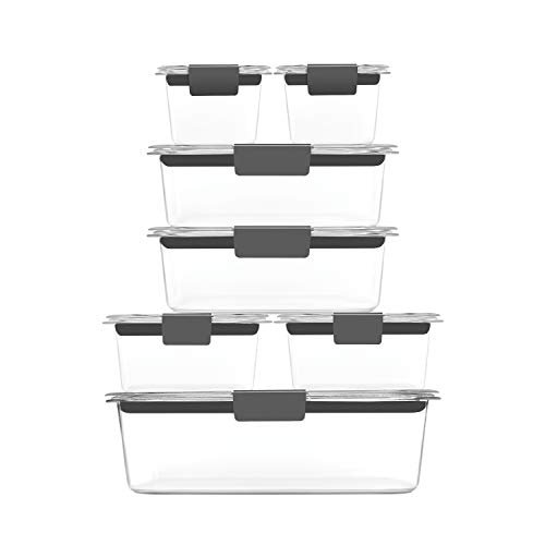 Rubbermaid Brilliance Rectangular Lunch/Sandwich Food Storage