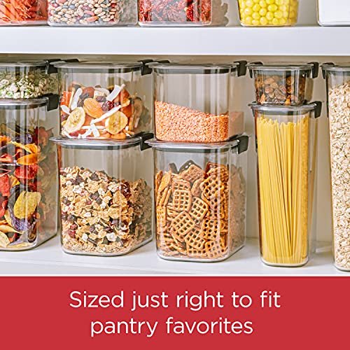 Rubbermaid Brilliance BPA Free Food Storage Containers with Lids, Airtight,  for Lunch, Meal Prep, and Leftovers, Set of 5 (1.3 Cup)