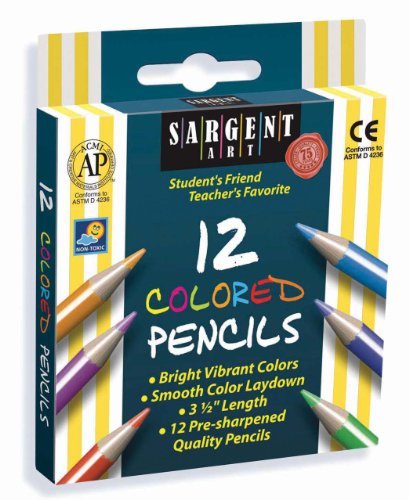 Sargent Art Erasable Colored Pencils