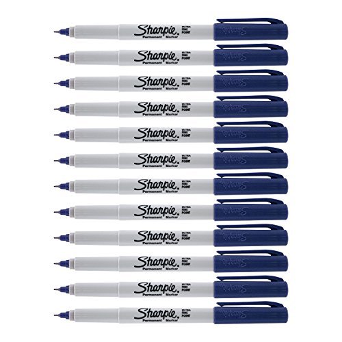  SHARPIE 37600PP Permanent Markers, Ultra Fine Point