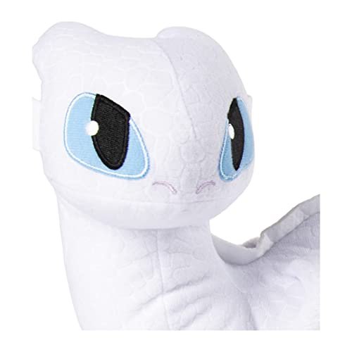 Light fury 2025 plush dragon