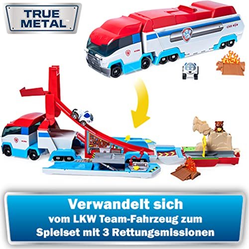 PAW Patrol, Launch N Haul PAW Patroller, Transforming 2-in-1 Track Set for True  Metal Die-Cast Vehicles - Imported Products from USA - iBhejo