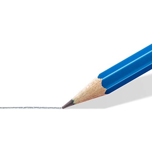 Staedtler Mars Lumograph 2B Graphite Art Drawing Pencil, Medium Soft,  Break-Resistant Bonded Lead, 12 Pack, 100-2B (100-2B VE)