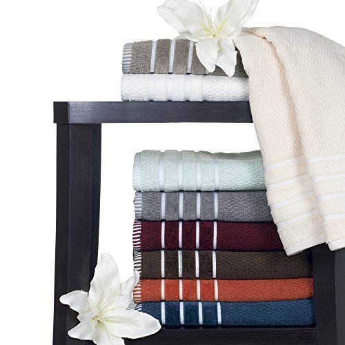 BELIZZI HOME 4 Pack Bath Towel Set 27x54, 100% Ring Spun Cotton, Ultra Soft  Highly Absorbent Machine Washable Hotel Spa Quality Bath Towels for Bathroom,  4 Bath Towels Orange 