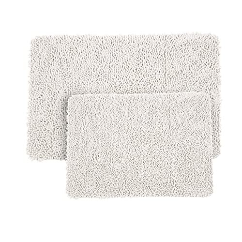 ABREEZE Bathroom Rug,Ultra Soft Shaggy Bath Rugs Non Skid Bathroom