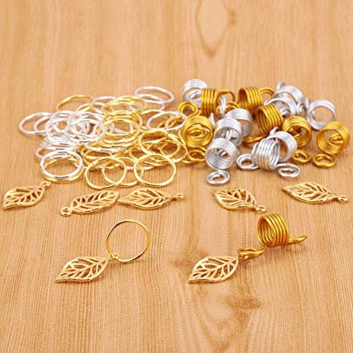 Cornrows Braided Accessories Silver Metal Loc Hair Beads Jewelry