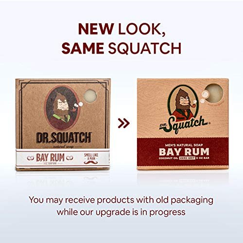 Dr. Squatch Bay Rum Bar Soap