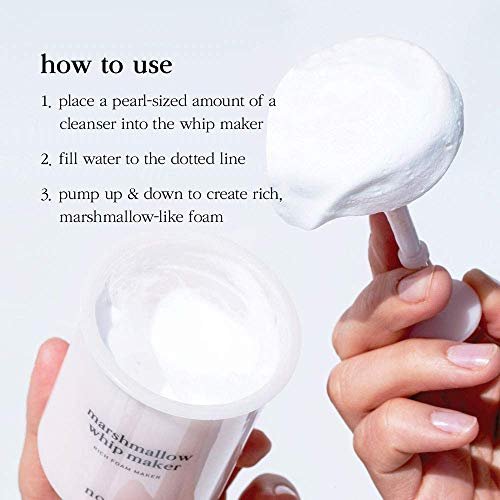 DIY face wash foam maker, How to make foam face wash at home, marshmallow  whip maker