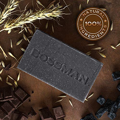 Bossman 4-in-1 Bar Soap Functions As Hair Shampoo Beard Shampoo Body Wash