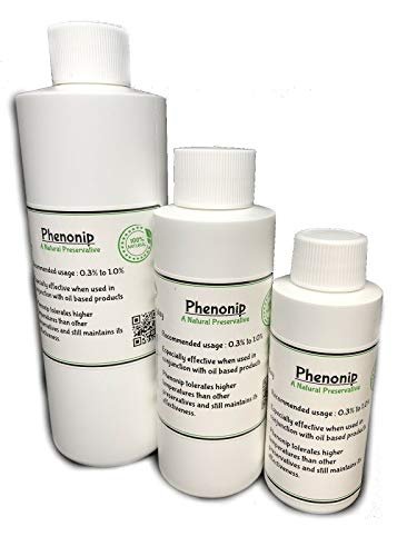 SAAQIN Phenonip - Amazing Preservative Used for Lotion, Cream, Lip Balm or  Body Butter 4 Oz : Beauty & Personal Care 