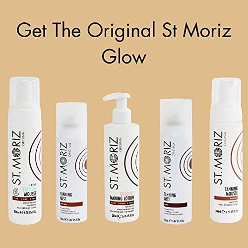 St. Moriz Medium Tanning Mousse - Body Tanning Mousse