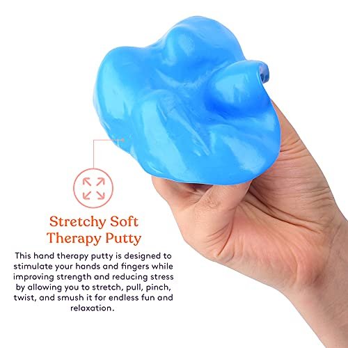 Special Supplies Therapy Putty for Kids and Adults - Resistive Hand  Exercise Stress Relief Therapy Putty Kit, Set of 4 Strengths, Three Ounces  of Each