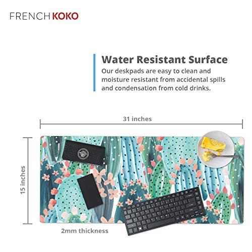  French KOKO Large Mouse Pad Big Desk Mat Extended