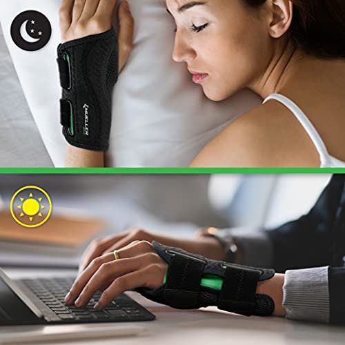 Mueller Sports Medicine Green Fitted Wrist Brace For Men And Women, Support  And Compression For Carpal Tunnel Syndrome, Tendinitis, And Arthritis, Le -  Imported Products from USA - iBhejo