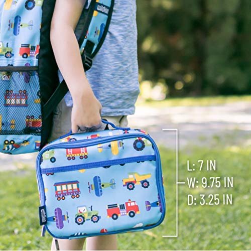  Wildkin Kids Insulated Lunch Box Bag for Boys & Girls, Reusable Kids  Lunch Box is Perfect for Early Elementary Daycare School Travel, Ideal for  Hot or Cold Snacks & Bento Boxes (