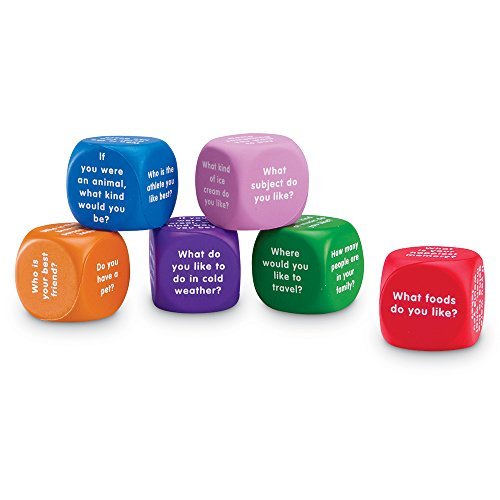 Learning Resources Conversation Cubes - Shop Imported Products From Usa 