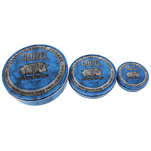 Reuzel Blue Strong Hold Water Soluble Pomade - Men's Concentrated