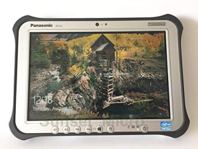 Panasonic Toughpad FZ-G1 MK1, Intel i5-3437U 1.9GHz, 10.1 WUXGA Multi TouchDigitizer, 128GB SSD, 4GB, Wifi, Bluetooth, Windows 10 Pro (Renewed)
