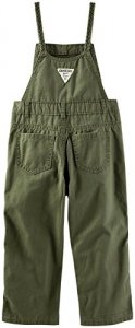 OshKosh B'Gosh Baby Girls' Convertible Overalls (Baby) - Military Green - 6 Months