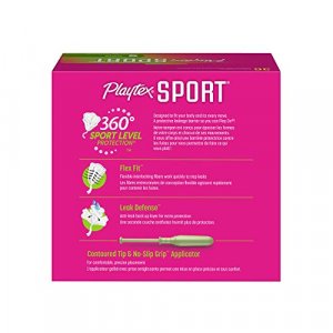 Playtex Sport Tampons With Flex-Fit Technology, Super, Unscented - 36 Count