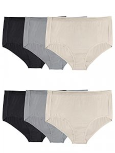 Fruit of the Loom Women's Underwear Breathable Panties (Regular & Plus Size)