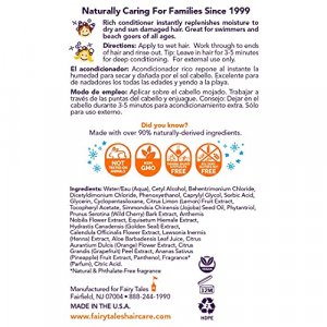 Fairy Tales Swimmer Conditioner for Kids - 8 oz | Made with Natural Ingredients in the USA | Replenish and Restore from Chlorine and Salt Damage | No