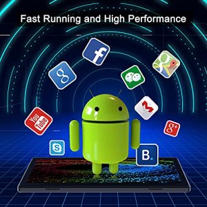 Android Tablet, 5G Wifi Tablets 10 Inch, 16Gb, Google Certified, Android 8.1 Go, 6000Mah Battery, Dual Cameras, Bluetooth, Gps