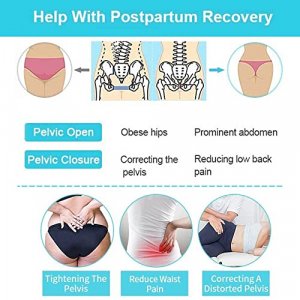 Si Belt Sacroiliac Si Joint Hip Belt Brace Waist Support with Elastic Compression Band to Stabilize SI Joint & Relieve Sciatic Nerve Pelvis 