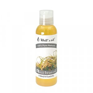 Rice Bran Oil by Velona Refined, Cold Pressed, Cooking Hair Body