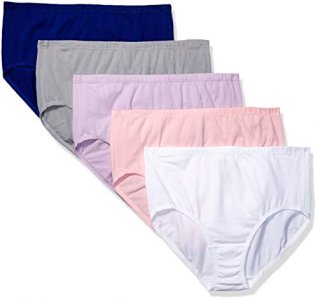 INNERSY Womens Underwear Cotton Hipster Panties Low Rise Underwear For Women  6-Pack (XX-Large, Multi-Color Light) 