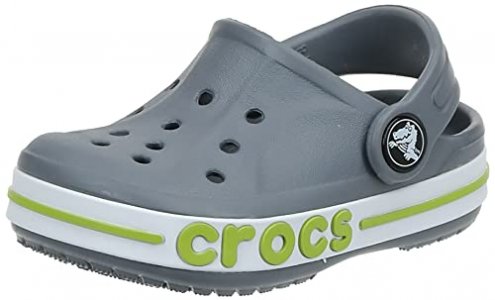 Crocs Bayaband Clog, Charcoal, 3 M Us Little Kid